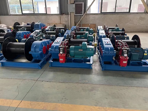 JM型電控慢速大噸位卷揚機